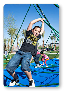 DX-108 - Boy Stretching Out to Reach Rope