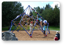 Playground in a Natural Setting